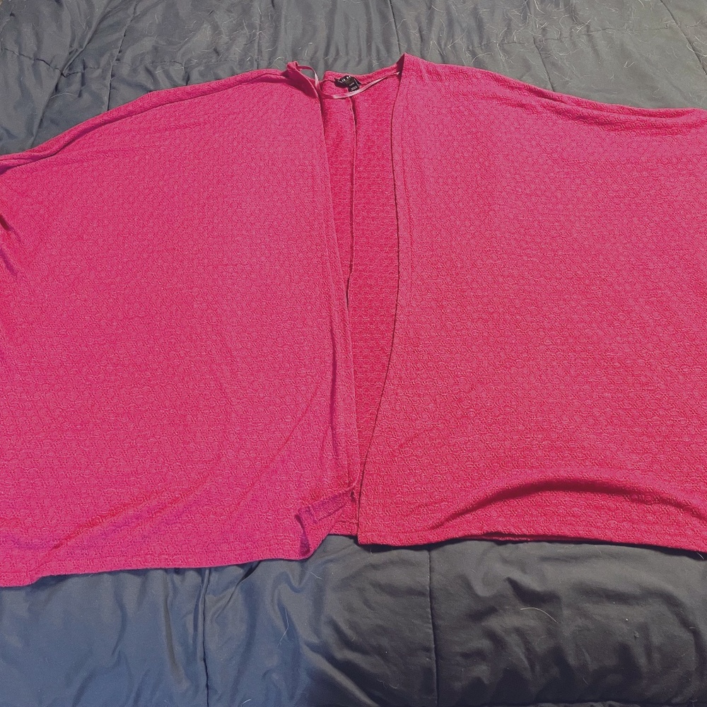 Lane Bryant - Textured Open-Front Dolman Overpiece